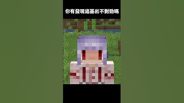 你有發現這顆基岩哪裡不對勁嗎? #我的世界 #minecraft