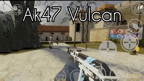 CS Source AK47 Vulcan skin from CSGO