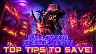 TOP 3 TIPS to Save Time &amp; Money at Halloween Horror Nights 2023 | Beginners of HHN Episode 4