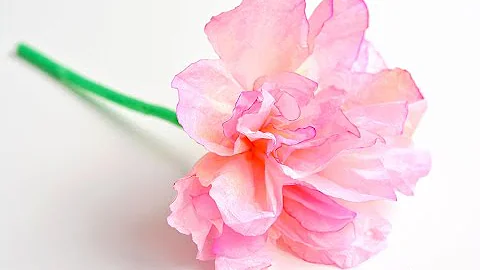 Easy Coffee Filter Flowers | How to Make Coffee Filter Flowers