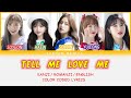 LABOUM - TELL ME LOVE ME LYRICS COLOR CODED (HAN/ENG/ROM)