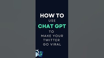 How to use CHAT GPT to go Twitter Viral #chatgpt #howto #fypシ #viral #twitter