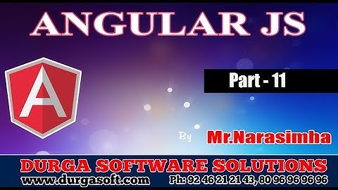 Angular JS || angularjs part-11 by Narasimha