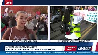 Charlotte newsrooms cover immigration and border patrol activity (CJC)