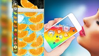 Orange juice Gameplay - Drink Your Phone Game screenshot 2