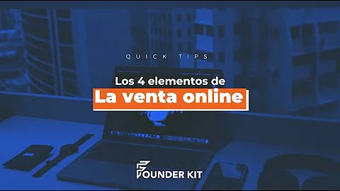 ¿Cuáles son los cuatro elementos de la venta?