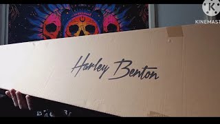 New Guitar Day . Unboxing . Harley Benton SC200 bk