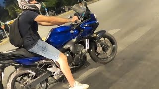 Yamaha fazer 600  vs Yamaha R6