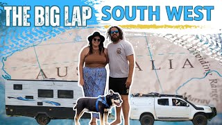 EP01 - SOUTH WEST - The Big Lap - Travelling Australia fulltime in a caravan with a dog!