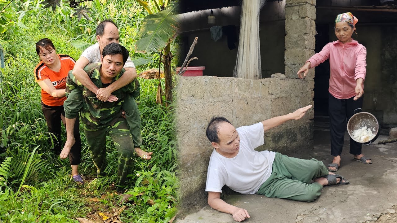 FULL VIDEO: Poor lonely blind man. The cruel mother made her son suffer until the last minute