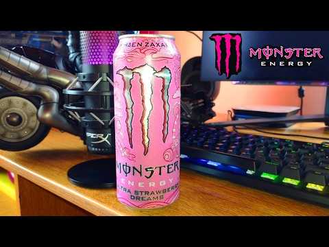 Monster Energy Ultra Strawberry Dreams - Flavor Taste Test Review