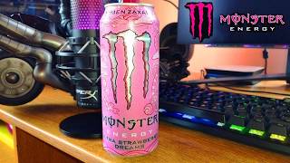 Monster Energy Ultra Strawberry Dreams - Flavor Taste Test Review