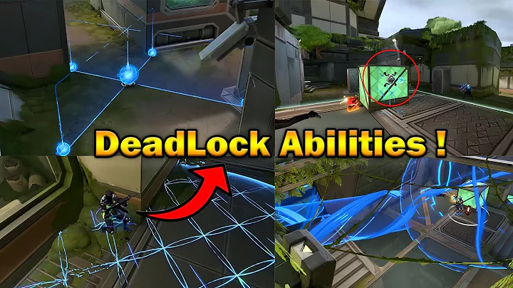 *NEW* Agent DEADLOCK Abilities +Ultimate Explained - Valorant 2023