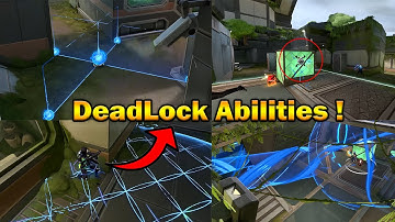 *NEW* Agent DEADLOCK Abilities +Ultimate Explained - Valorant 2023