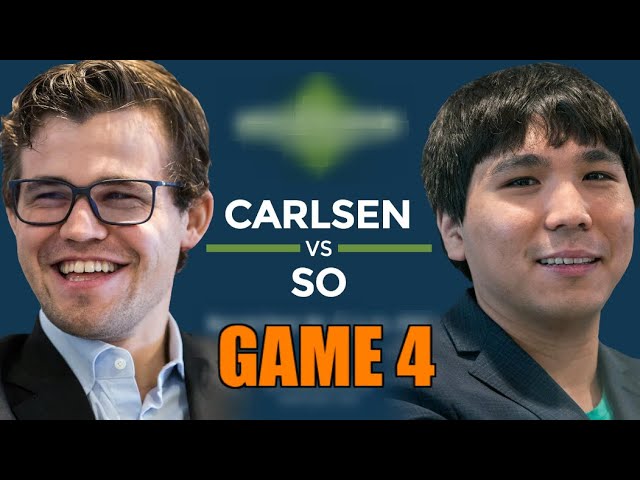 Wesley So OBLIGADO A GANAR PARA SEGUIR LUCHANDO vs. Carlsen