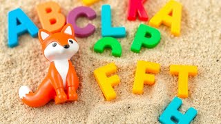 learn animal names z fun animal toys educational video kids