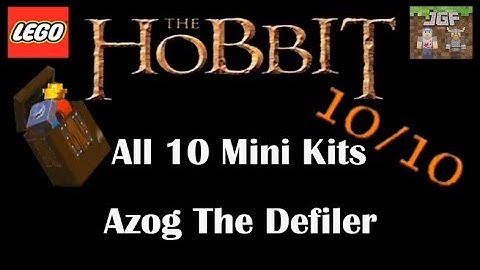 Lego Hobbit Azog The Defiler All 10 Mini Kits