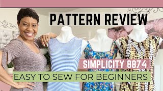 Pattern Review | SIMPLICITY 8874 | Easy For Beginners (2021)