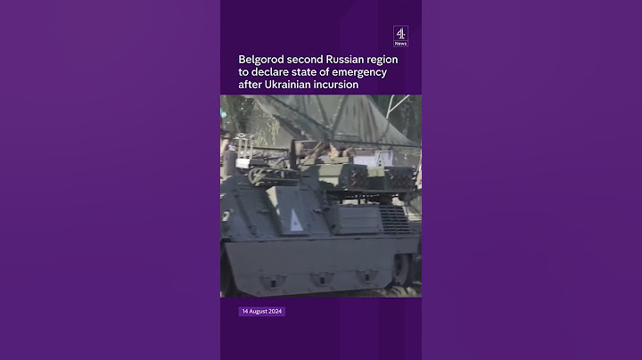 Second Russian region declares emergency
