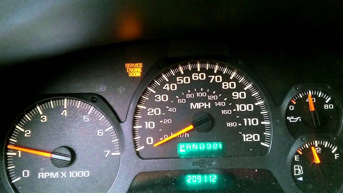 2002 Chevy S10 Service Engine Soon Light Flashing | Shelly Lighting
