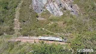 Trenes en Congostinas(Asturias)19/04/2023