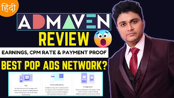 Admaven Ads Network Review 2024 - EARNINGS, CPM, PAYMENT PROOF - Best Alternative To Adsense