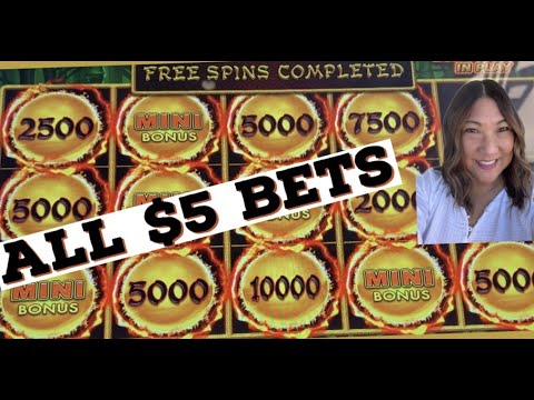 $5 BET⭐️WHAT DENOM & MACHINE PAYS THE BEST?@Yaamava
