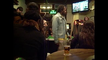 Amy Winehouse playing pool at the Good Mixer pub in Camden