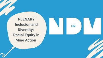 Inclusion and Diversity: Racial Equity in Mine Action - 24th NDM-UN - 27 May