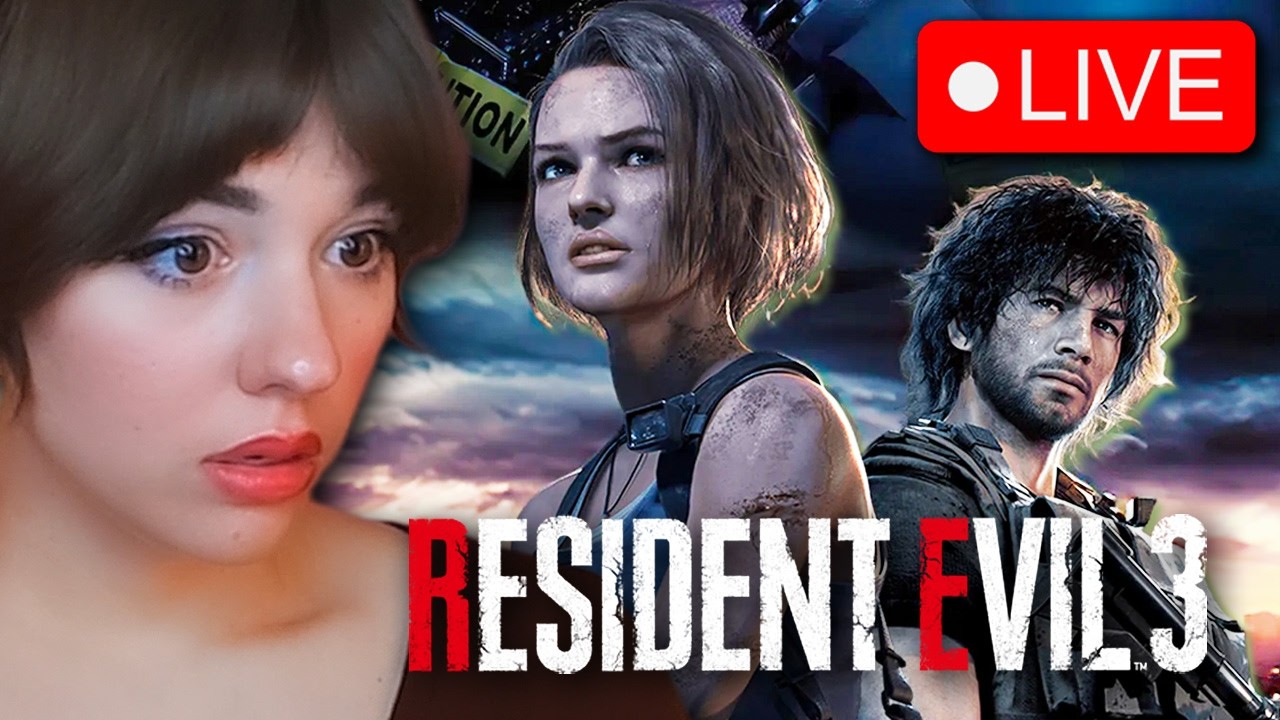 RESIDENT EVIL MARATHON Day 23 - Resident Evil: Nemesis REMAKE  [🔴 LIVE ]