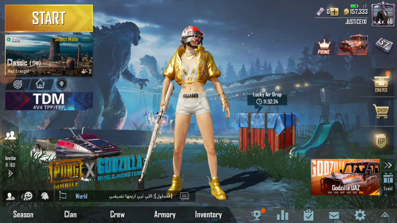 NEW BLING SET OF PUBG MOBILE
