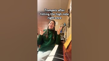 I nailed it #music #musican #musichumor #trumpet #band #bandhumor #collegeband #shorts #marchingband
