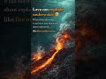 Lava Can Explode Underwater 🌊 #didyouknow #facts