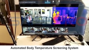 Automated Body Temperature Screening System with Human Face Detection & not an Image