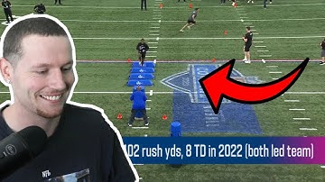 Rugby Player Reacts to The Best Of The RUNNING BACK Workouts at The 2023 NFL Scouting Combine