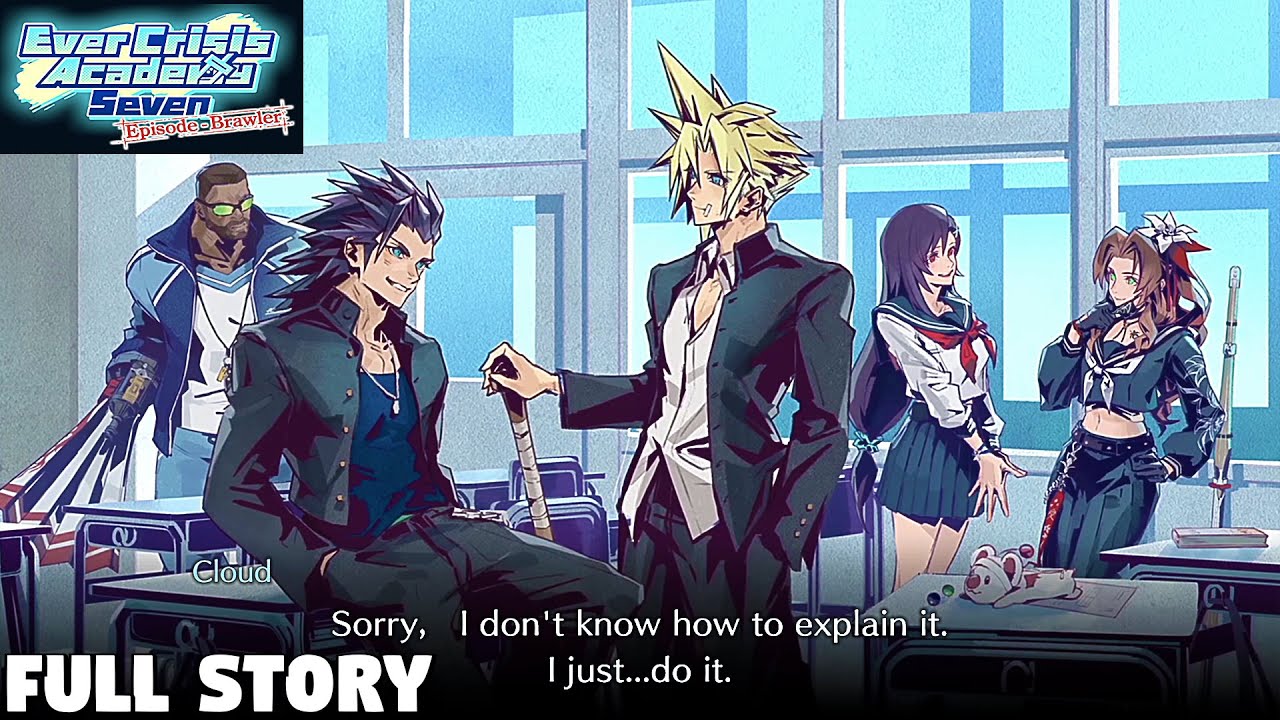 Ever Crisis Academy Seven Episode Brawler Full Story - Final Fantasy 7 Ever Crisis