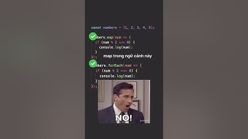 Sai lầm phổ biến khi dùng .map (JavaScript)