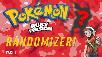 These starters are BROKEN!! Pokemon Ruby Randomizer Part 1
