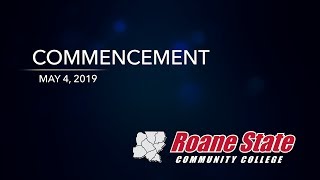 Commencement - Saturday, May 4, 2019 - 10 AM ceremony