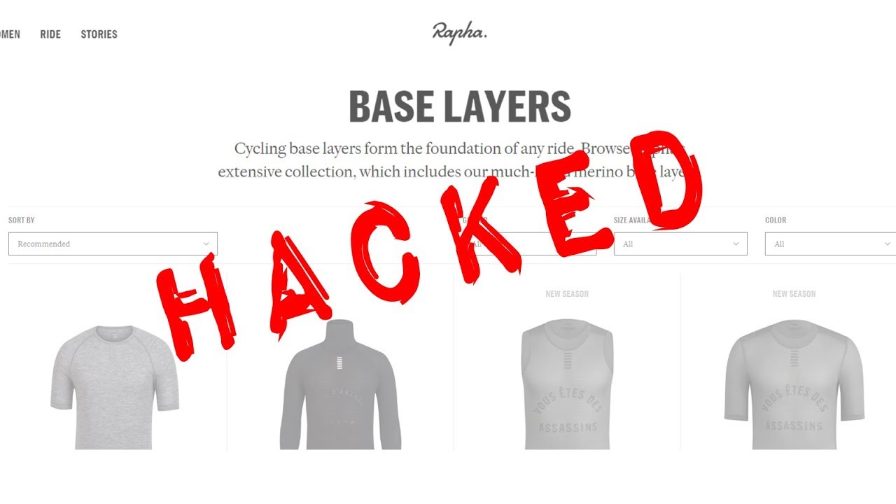 HACKED Cycling Base Layer (Rapha, Castelli, Craft, Giro, Pearl Izumi