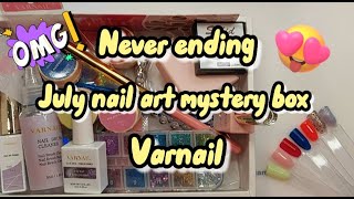 JULY NAIL ART MYSTERY BOX FROM VARNAIL