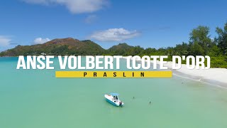 Anse Volbert (Cote d'Or) auf Praslin, Seychellen