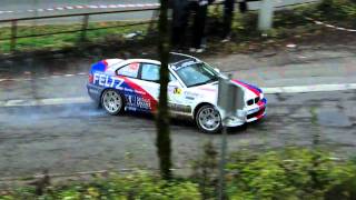 Rallye Du Condroz 2010 Engis, Feltz, Bmw M3 En Travers By Bastien Rémans.