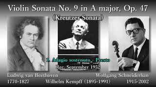 Beethoven: Violin Sonata No. 9, Schneiderhan & Kempff (1952) ベートーヴェン ヴァイオリンソナタ第9番 シュナイダーハン