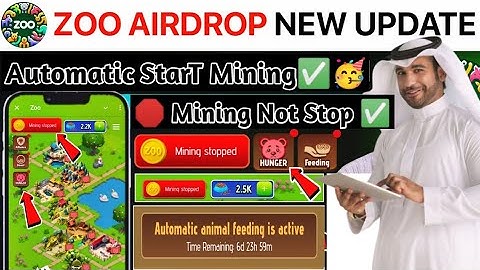 Zoo Airdrop New Update automatic Start mining ⛏️ Zoo Token Mining Stopped | Zoo Mining Stopped