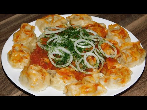 MANTI with Raw Potatoes and Aromatic Sauce
