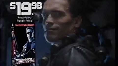 Terminator 2: Judgment Day VHS Commercial (1992)