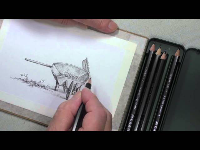 How To Draw with Aquarelle Graphite Pencils