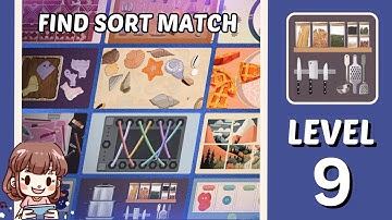 Find Sort Match Level 9 Walkthrough