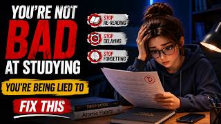 You’re Not Bad at Studying — You’re Studying WRONG (Fix This) #study